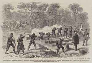 Revolutionen i Neapel, laddning av det napolitanska kavalleriet på de nationella trupperna före Capua, den 19 september